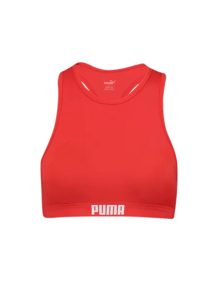 Верхня частина купальника PUMA Swim Racerback Sw комбінований верх червоний
