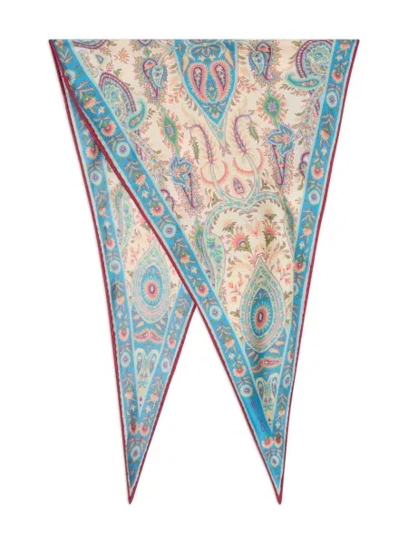 Fular Etro cu imagine cu model paisley