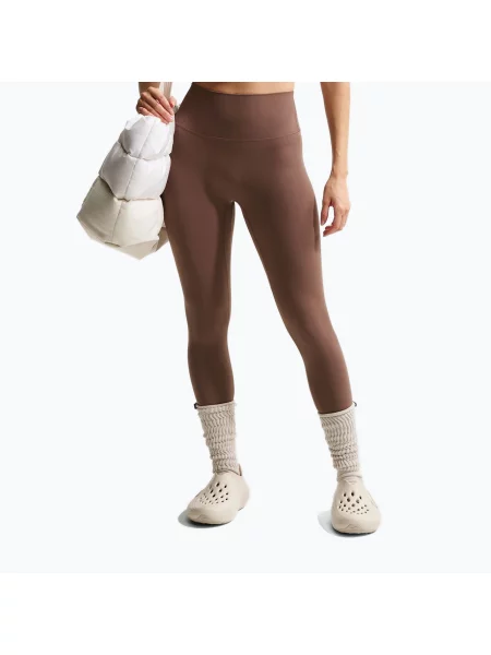 Női leggings Nike Zenvy High-Waisted tattoo/white. Méret: L fehér