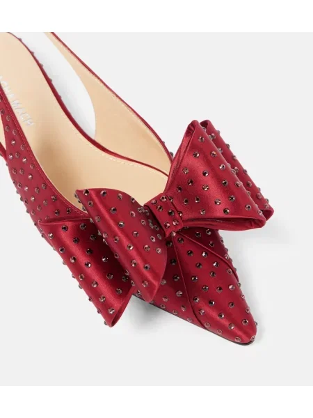 Balerini Mach & Mach slingback roșu