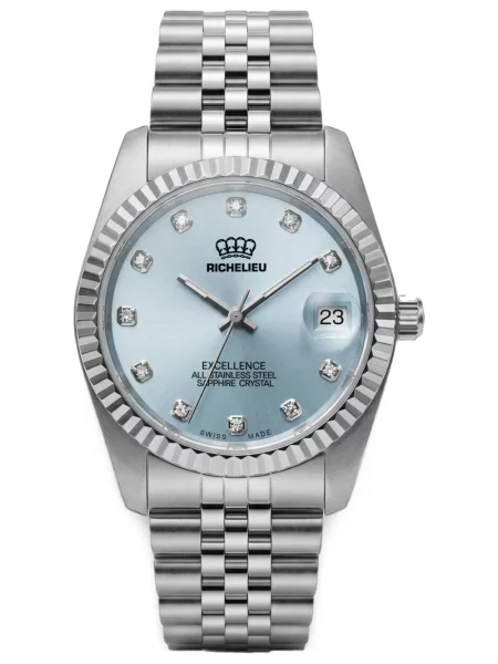 Ceas Richelieu Swiss clasic albastru