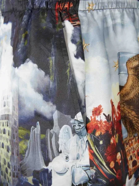 Pantaloni scurți Off-white alb