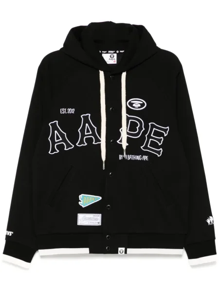 Geacă Aape By A Bathing Ape cu petice negru