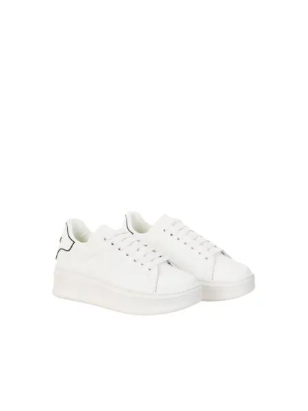 Sneakersy Gaëlle Paris eleganckie białe