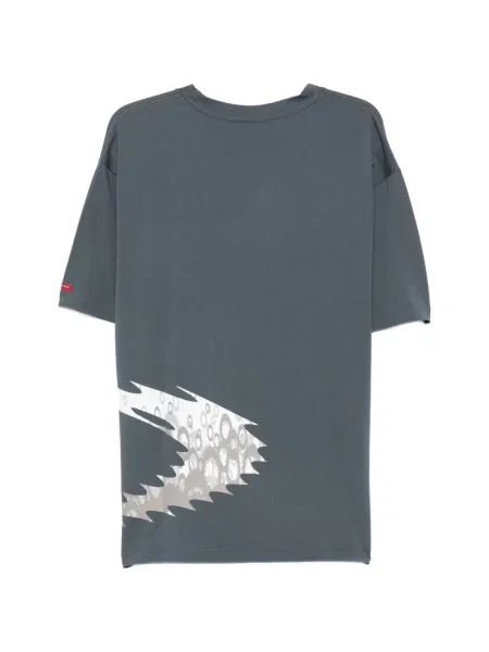 Tricou Oakley cu imagine retro gri