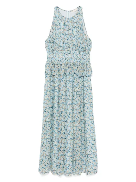 Rochie midi Ulla Johnson până la genunchi de costum albastru