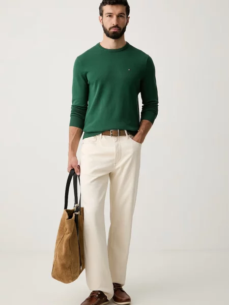 Tommy Hilfiger pulover pentru bărbați din verde