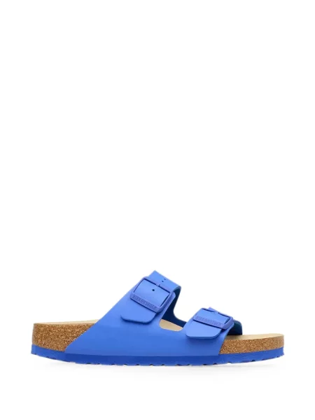 Papuci Birkenstock cu cataramă albastru