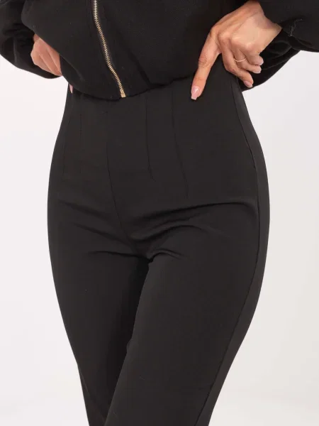 Pantaloni Rue Paris negru