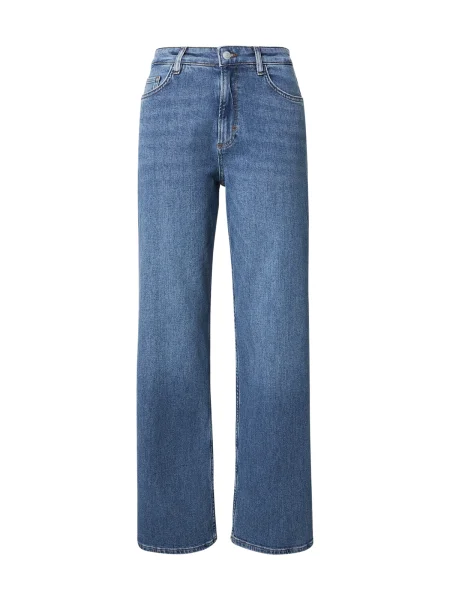 COMMA Jeans denim albastru
