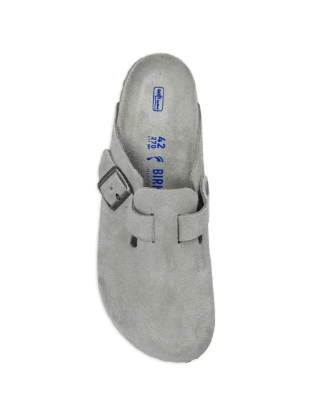 Mules Birkenstock σουέντ γκρι
