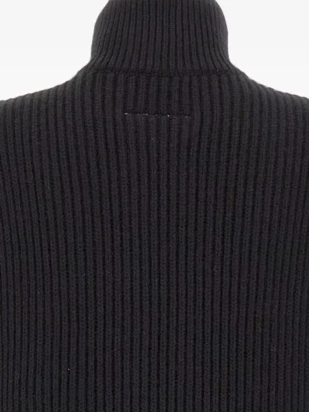 Pletená vesta Mm6 Maison Margiela černá