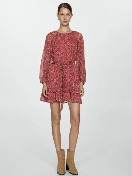 Сукня міні MANGO червоний
