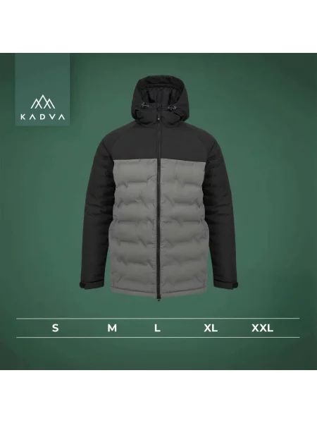 Kurtka ocieplana KADVA GlacierShell szara
