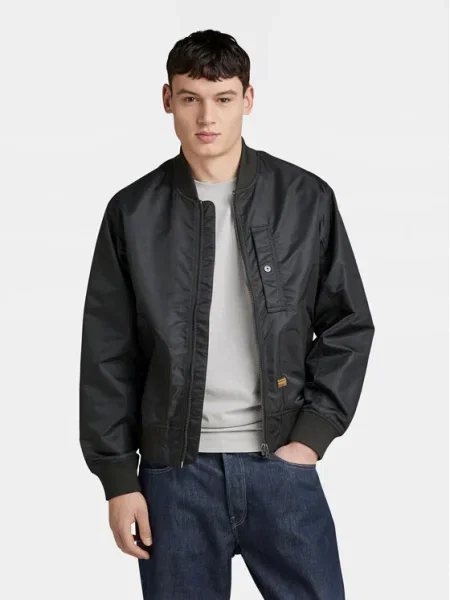 G-Star Raw Geacă bomber Deck negru