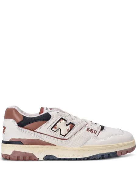 Sneakerși New Balance 574 din piele gri