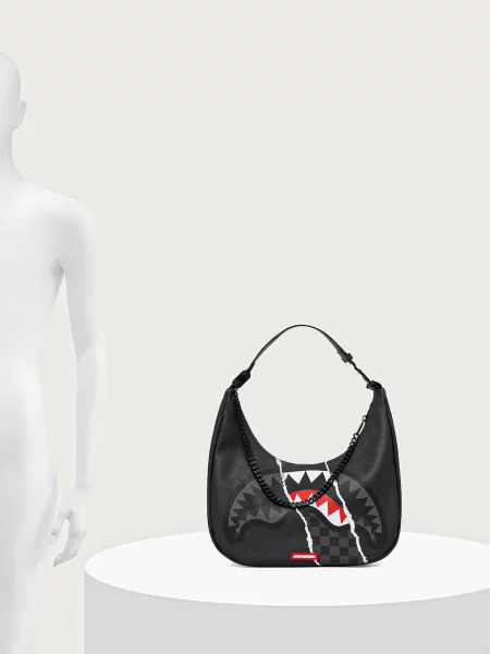 Кожаная сумка шоппер Sprayground