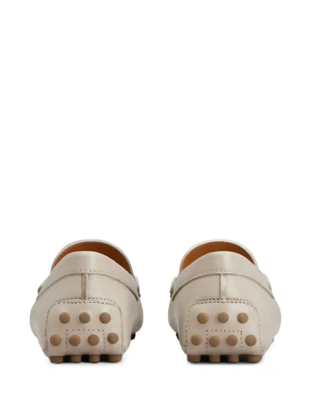 Pantofi loafer Tod's din piele alb