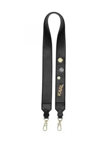 Karl Lagerfeld Curele pentru genți K/Pins Strap negru