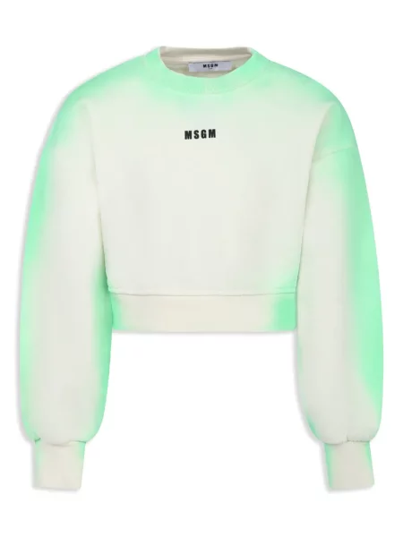 Bluza dziecięca Msgm zielona