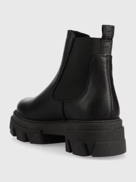 Кожаные ботинки Steve Madden черные