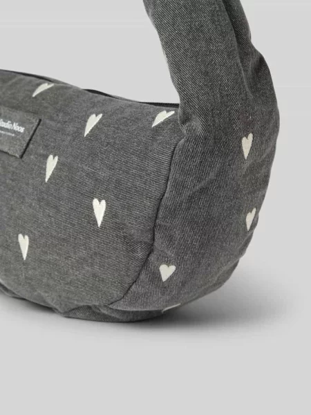 Torba na ramię z czystej bawełny z tkaniny stylizowanej na denim Studio Noos