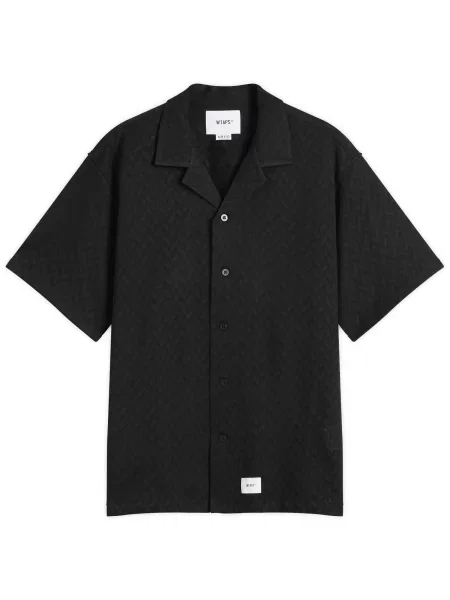 Koszula Wtaps w jodełkę czarna