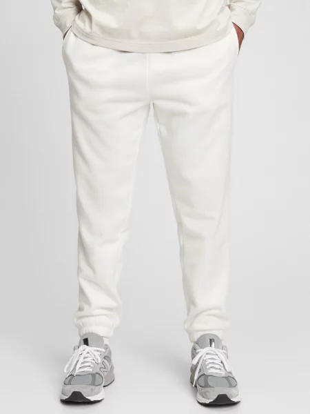 Pantaloni sport Gap alb