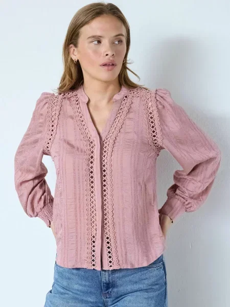 Co'couture Bluză Kesi rosé