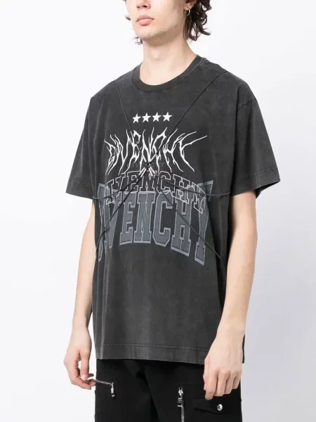 Tricou Givenchy cu autograf gri