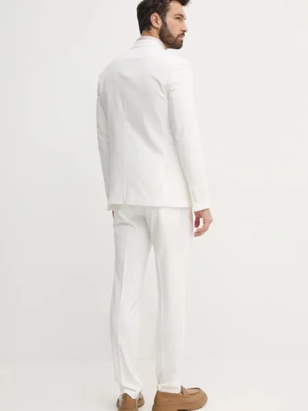 Lindbergh garnitur beżowy gładka biały