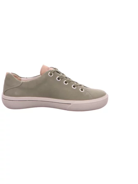Sneakersy Superfit skórzane zielone