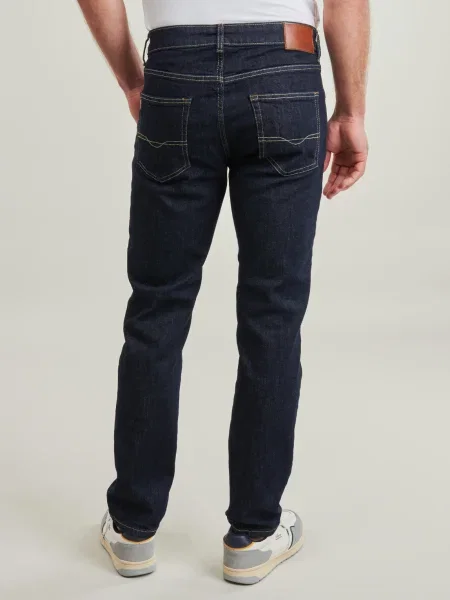Blugi drepți Pepe Jeans albastru
