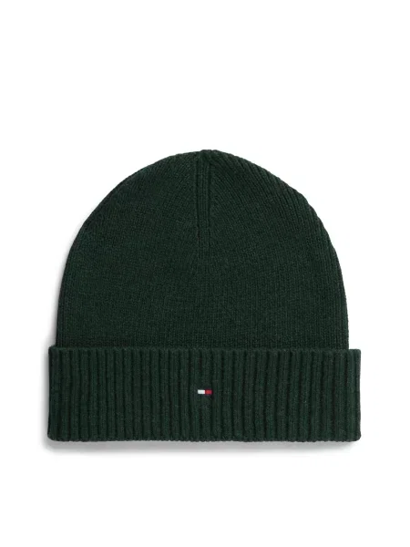 Tommy Hilfiger Czapka Flag ciemny zielony
