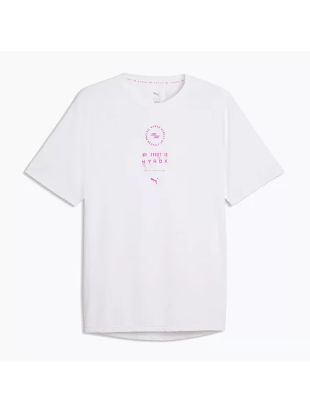 Tricou de antrenament pentru bărbați PUMA Hyrox Dryelite Training Tee white alb