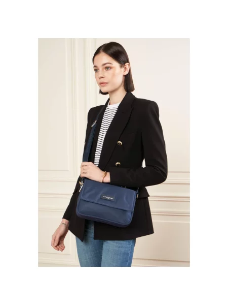 Torebka crossbody Lancaster niebieska