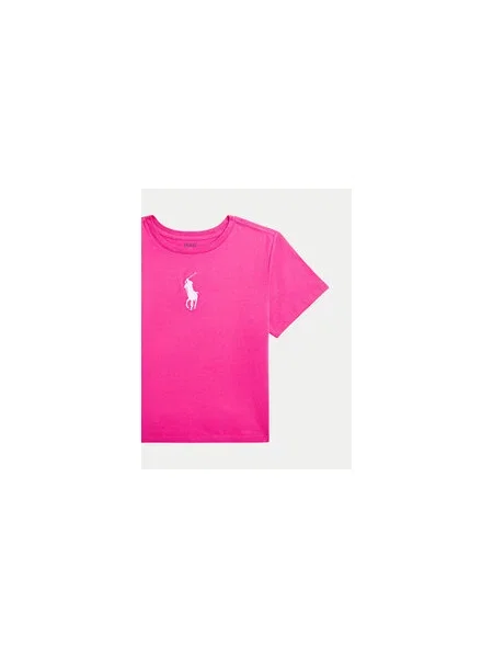 Polo Ralph Lauren Póló Boxy Fit rózsaszín