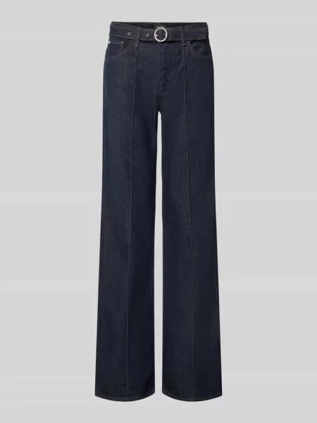 Jeansy o rozkloszowanym kroju bootcut z mieszanki bawełny model Marissa' Joop! niebieskie