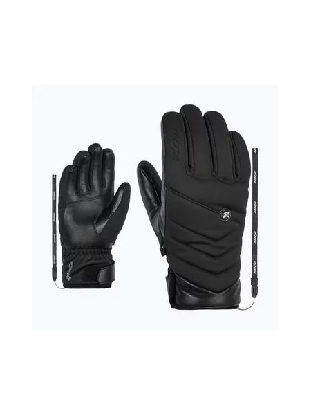 Лижні рукавиці ZIENER Kilja WS PR чорні