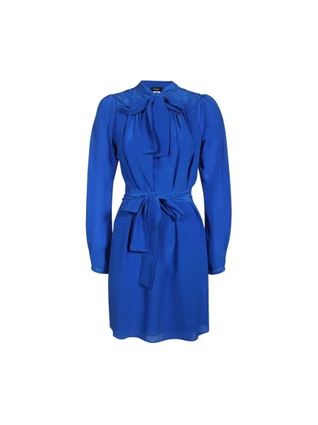 Mała mały sukienka mini Dsquared2 niebieska