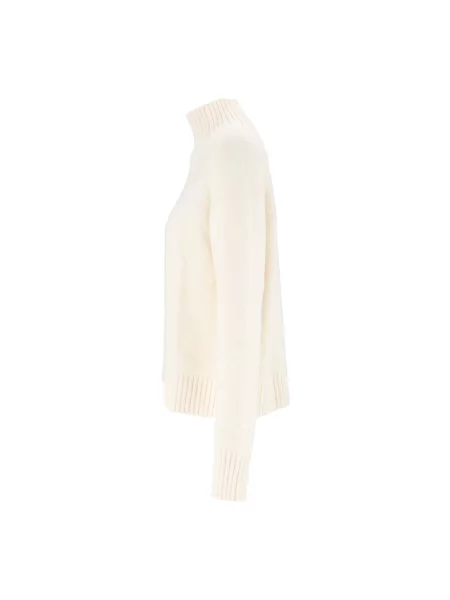 Sweter z golfem Michael Kors biały