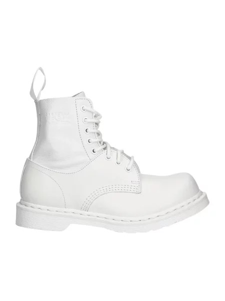 Botki Mm6 Maison Margiela skórzane białe