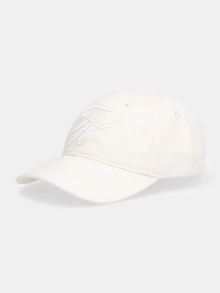Шапка с козирка Tommy Hilfiger бежово