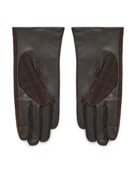 Rukavice Barbour hnědá