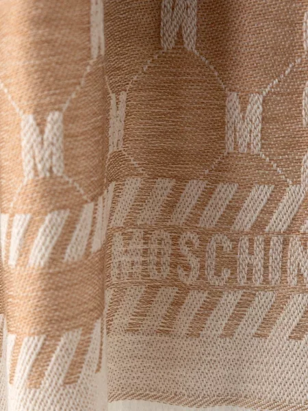 Moschino fular cu lână bej