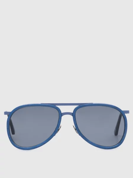 Сонцезахисні окуляри-авіатори Shelter Vilebrequin сині
