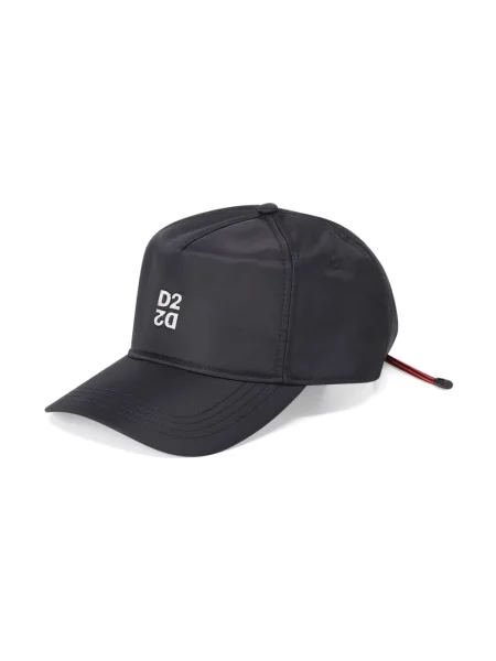 Czapka z daszkiem Dsquared2 czarna