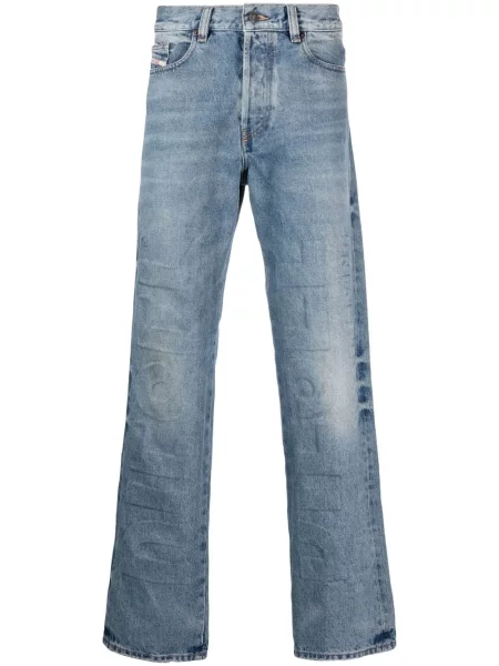 Blugi drepți Diesel 2010 albastru