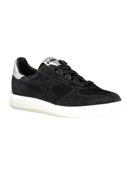 Trampki Diadora skórzane czarne