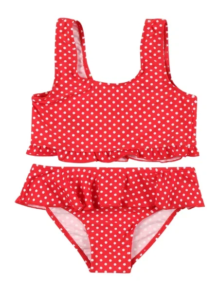 PLAYSHOES Costum de baie două piese roșu alb